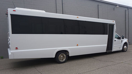 luxurious napa limo bus