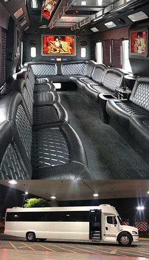 Huge party bus